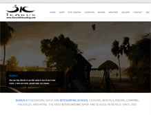 Tablet Screenshot of kiteboardmexico.com